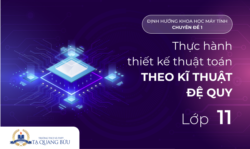 Thực hành thiết kế thuật toán theo kĩ thuật Đệ quy TQB11