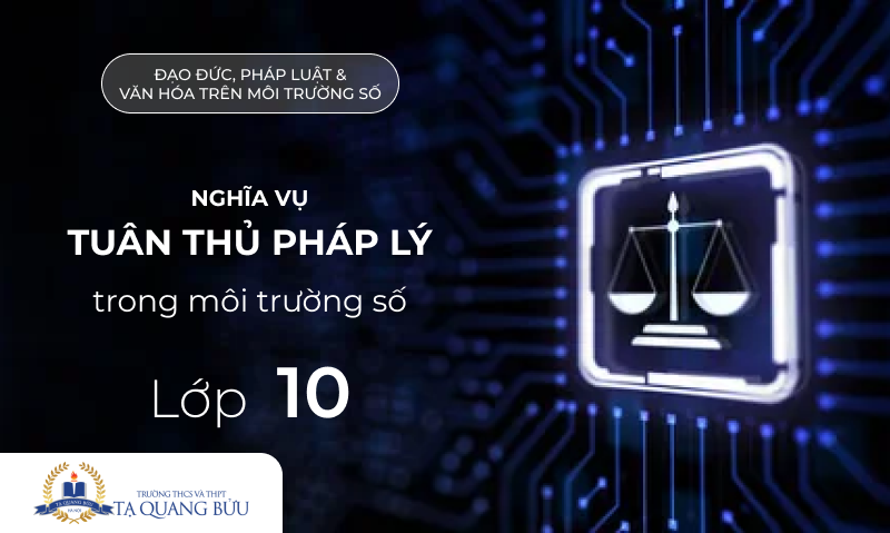 Nghĩa vụ tuân thủ pháp lí trong môi trường số TQB29